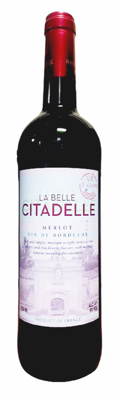 La Belle Citadelle Merlot 2018 750ml - Flask Fine Wine & Whisky