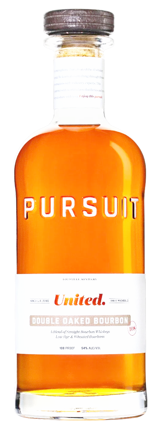 Pursuit United Double Oaked Bourbon 108pf 750ml - Flask Fine Wine & Whisky