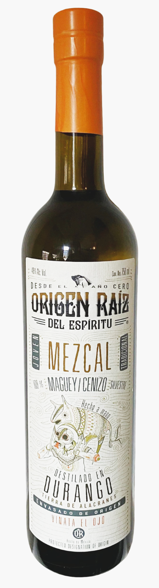 Origen Raiz Maguey Puma de Malpais Durango 750ml - Flask Fine Wine & Whisky