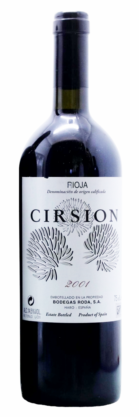 Bodegas Roda Rioja Cirsion 2001 - Flask Fine Wine & Whisky