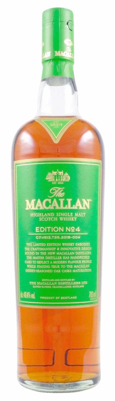 Macallan Edition 4 - Flask Fine Wine & Whisky