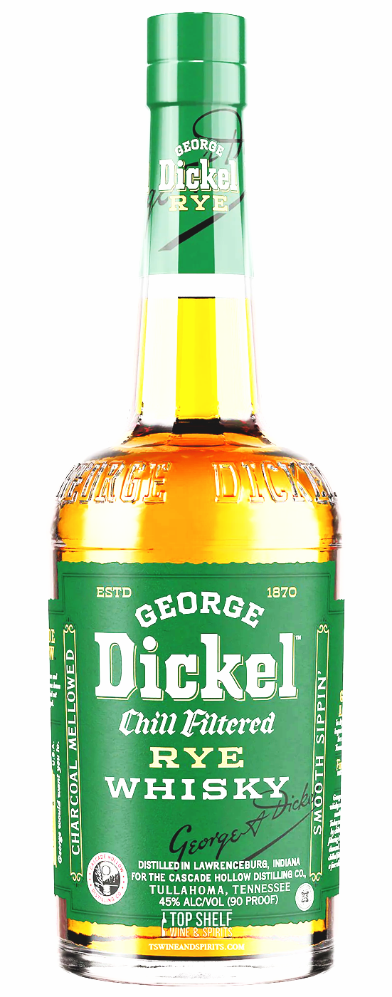 George Dickel Rye Whisky 1 Liter - Flask Fine Wine & Whisky