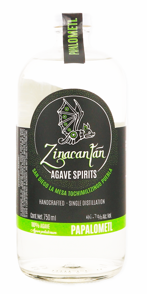 Zinacantan Papalometl en Cuero agave spirit de Tochimiltzingo Puebla MM Fabiola Torrez Monfil 750ml - Flask Fine Wine & Whisky