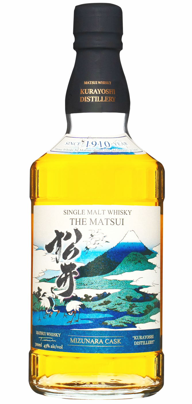 The Tottori Matsui Whisky Mizunara Cask 80pf 700ml - Flask Fine Wine & Whisky