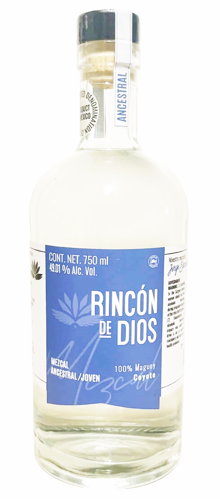Rincon de Dios Ancestral Mezcal Coyote 49.01% 750ml - Flask Fine Wine & Whisky