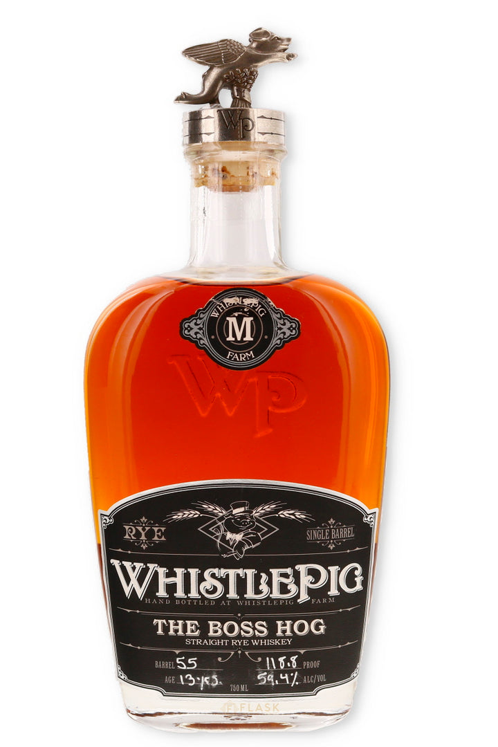 WhistlePig The Boss Hog II Spirit of Mortimer 13 Year Old Rye - Flask Fine Wine & Whisky