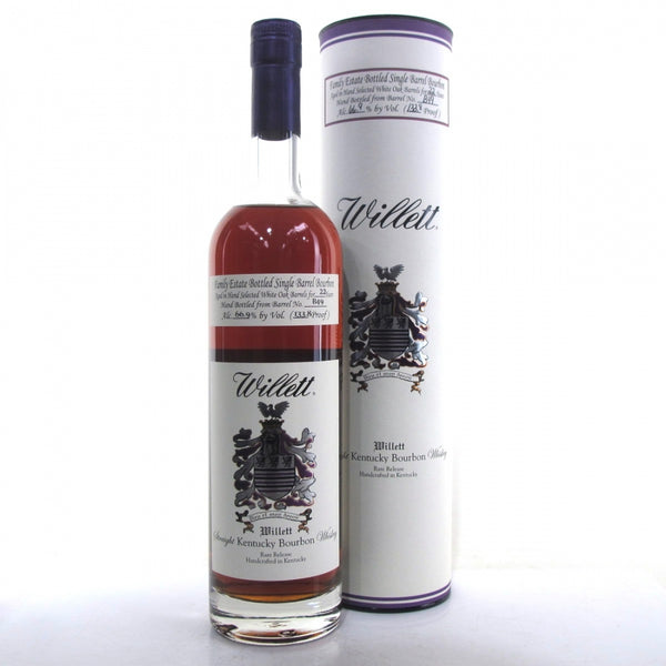 Willett Distillery Family Estate Bottled Single-Barrel 22-Year-Old Wheated Bourbon 133.8 Proof #B49 - Flask Fine Wine & Whisky