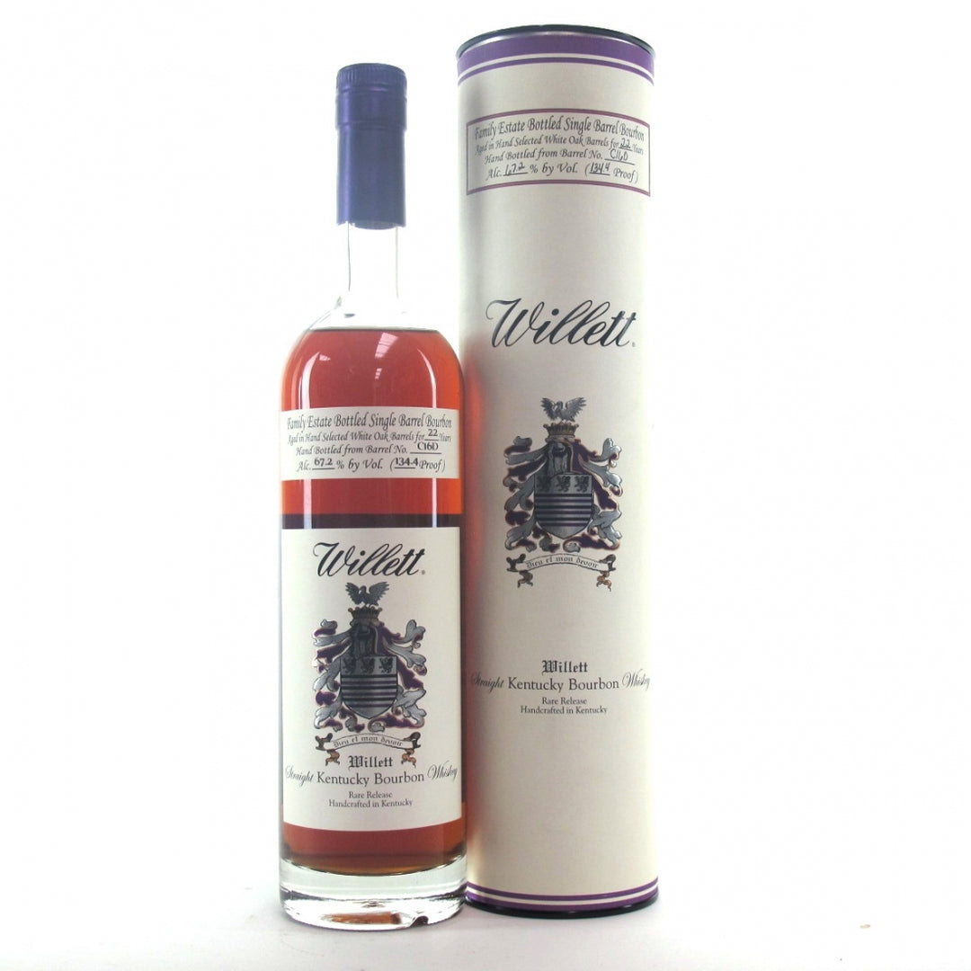 Willett Distillery Family Estate Bottled Single-Barrel 22-Year-Old Wheated Bourbon C16D - Flask Fine Wine & Whisky