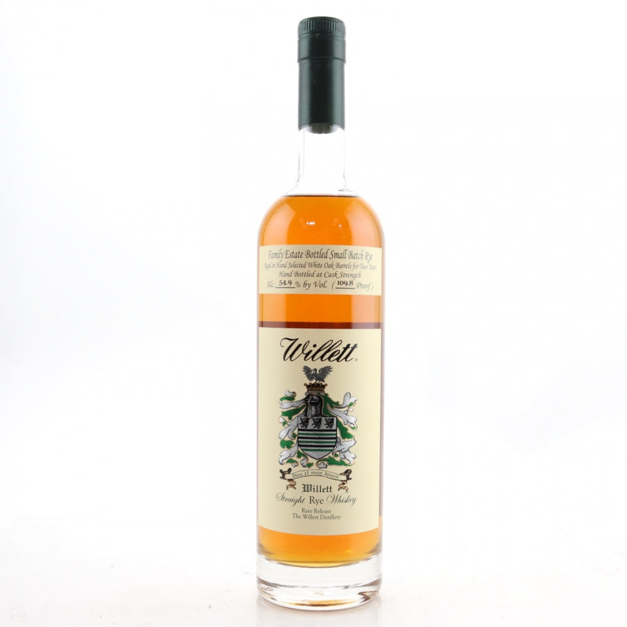 Willett Family Cask Strength 2 Year Old Rye Whiskey - Flask Fine Wine & Whisky