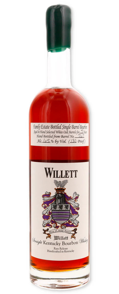 Willett Family Estate Single Barrel Bourbon 8 Year #7128 126.4 Proof - Flask Fine Wine & Whisky