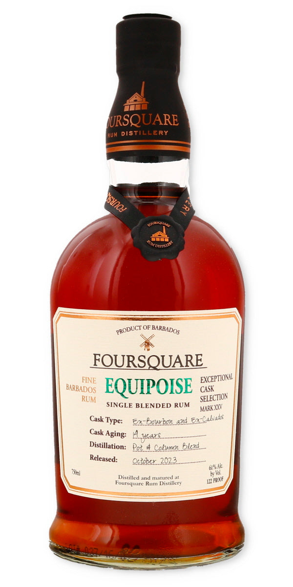 Foursquare Equipoise Exceptional Cask Selection Mark XXV Single Blended Rum - Flask Fine Wine & Whisky