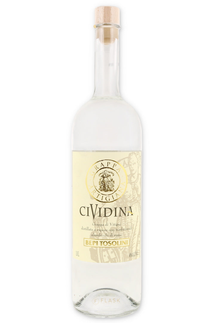 Tosolini CiVidina Grappa 1 Liter - Flask Fine Wine & Whisky