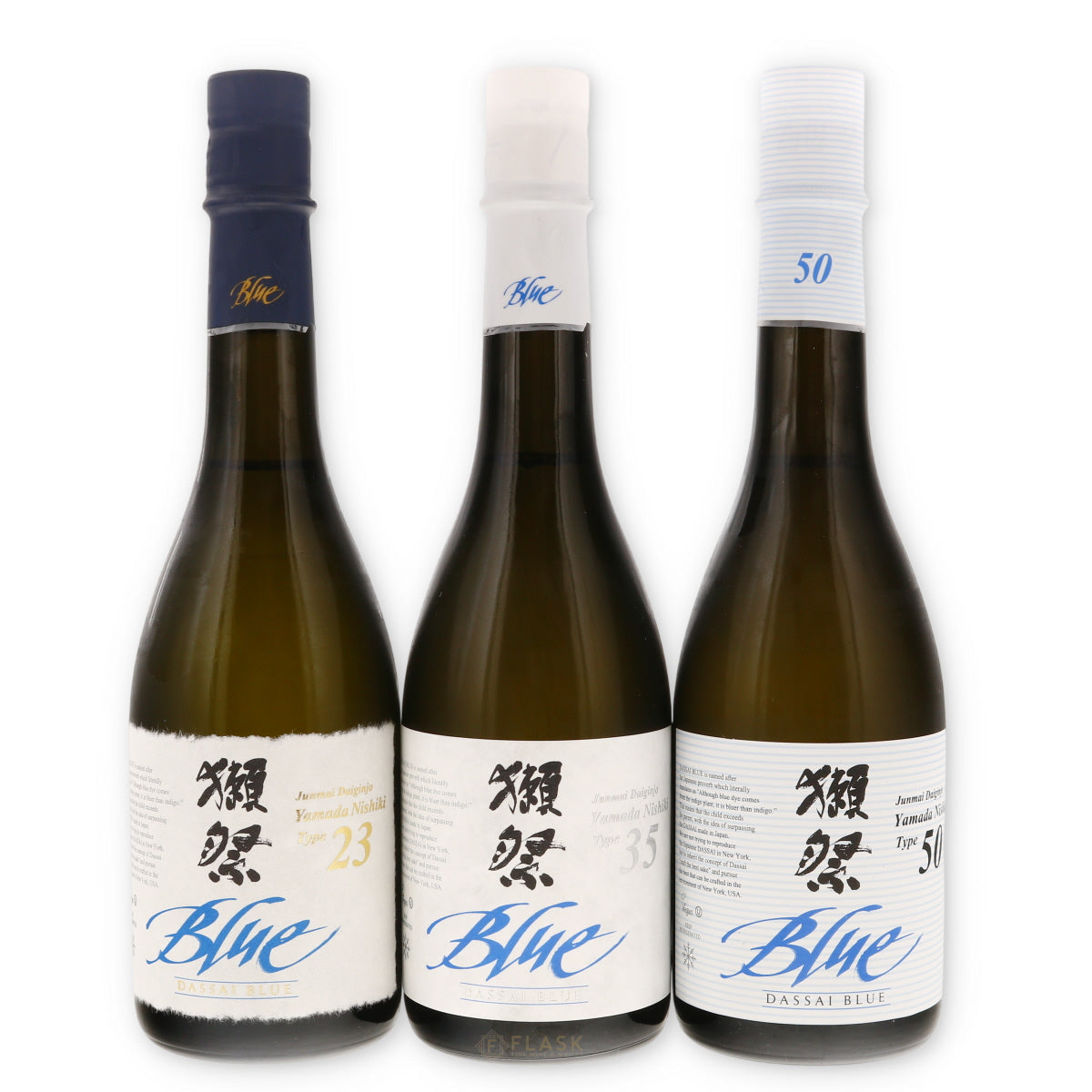 Dassai Blue Essential Trio 375ml | Flask Wines