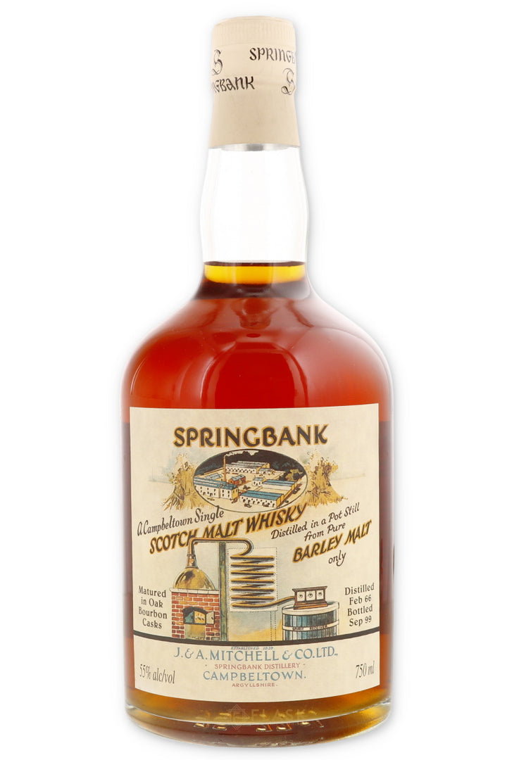 Springbank 1966 Local Barley 33 Year Old Cask #504 55% - Flask Fine Wine & Whisky