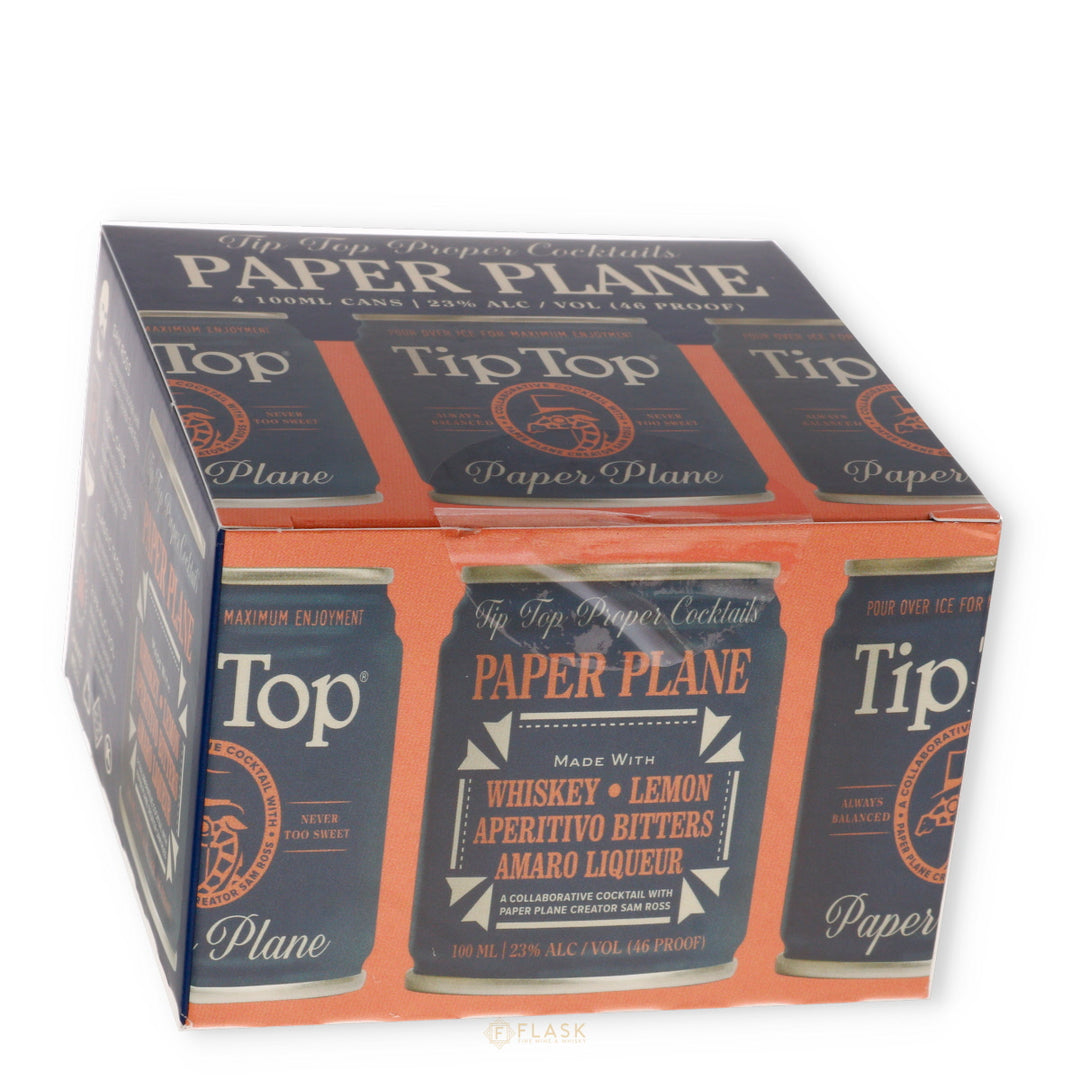Tip Top Paper Plane 4pk - Flask Fine Wine & Whisky