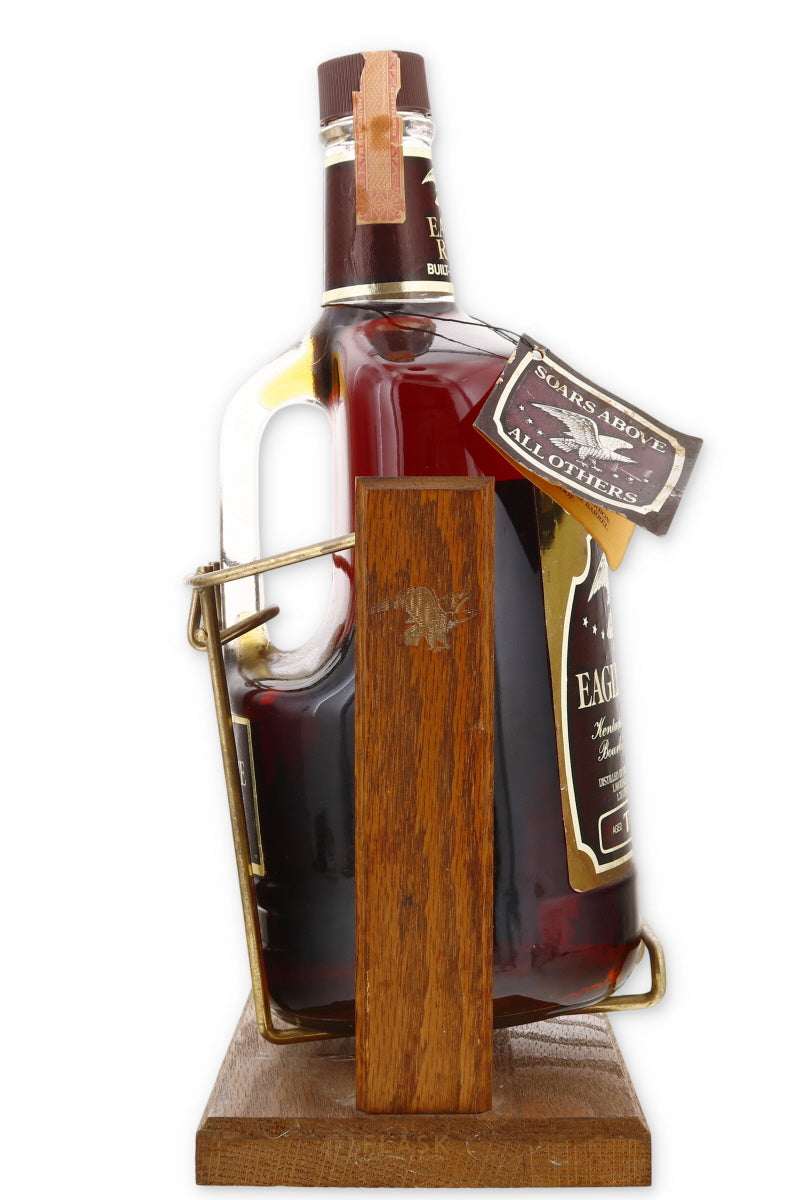 Eagle Rare 10 Year Old 1980s 101 Proof 1.75 Liter w/ Swing Cradle [Old Prentice, Lawrenceburg]