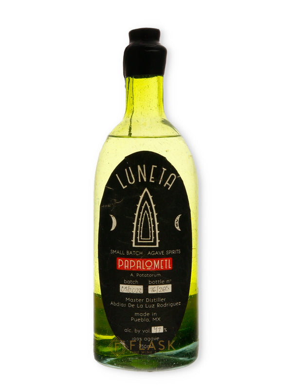 Luneta Mezcal Papalometl 750ml 94 proof - Flask Fine Wine & Whisky