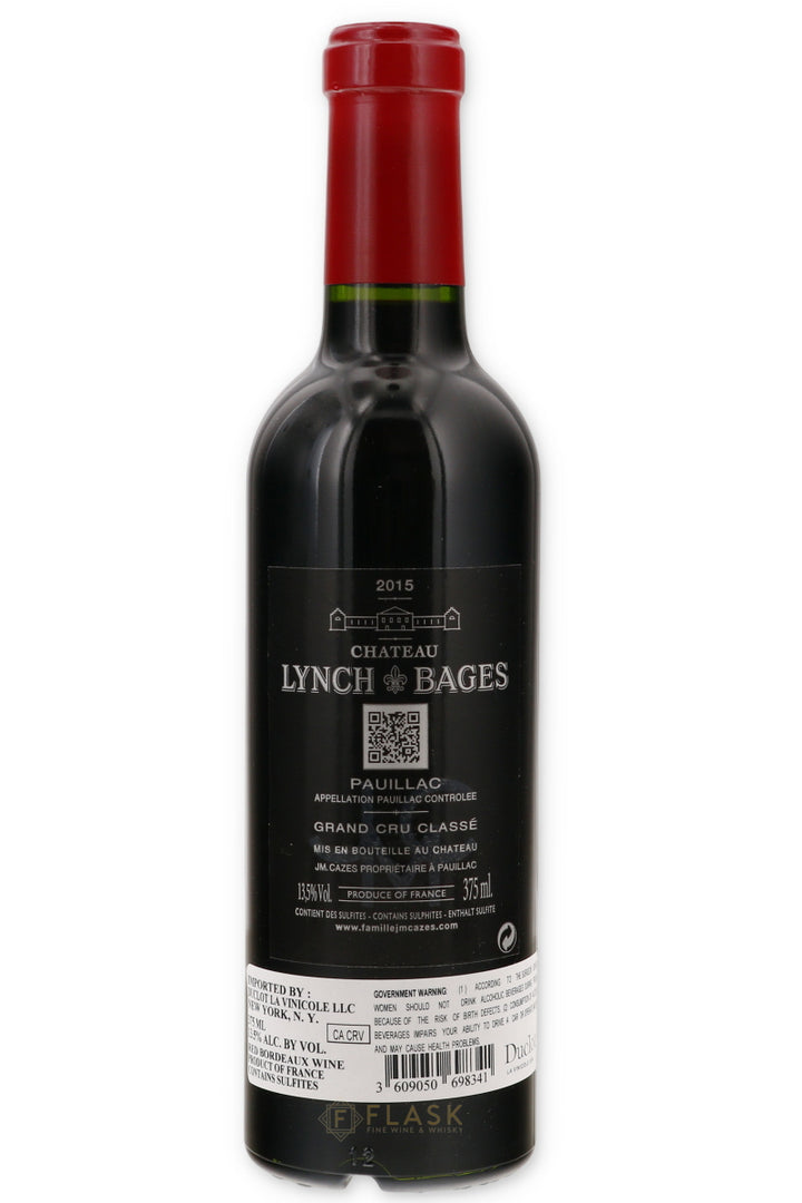 Chateau Lynch Bages Pauillac 2015 375ml / Half Bottle - Flask Fine Wine & Whisky