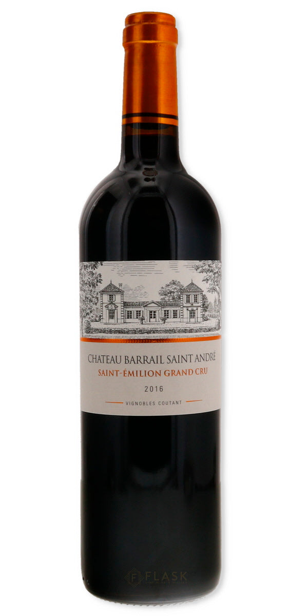 Chateau Barrail Saint Andre Saint Emilion 2016 - Flask Fine Wine & Whisky