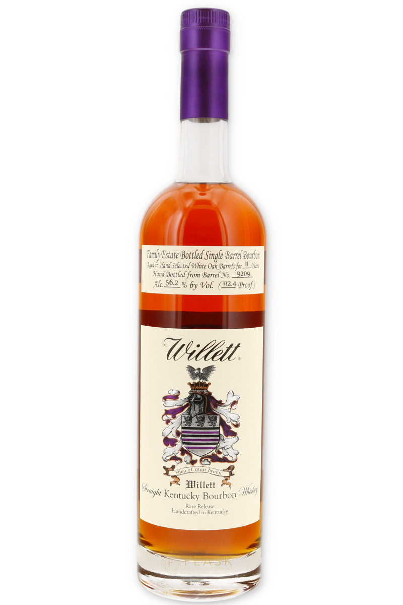 Willett Family Estate 11 Year Old Single Barrel Bourbon #9209 "This Is The West Coast Way" - Flask Fine Wine & Whisky