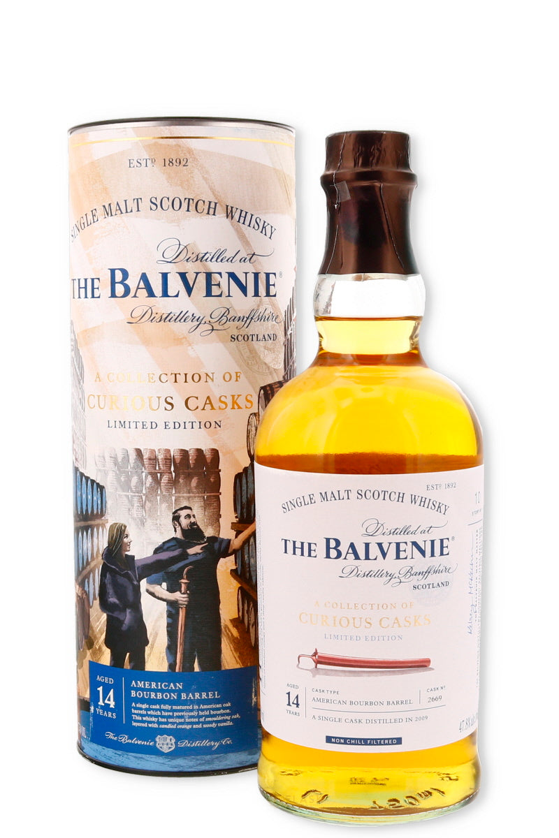 The Balvenie A Collection of Curious Casks 14 year American Bourbon Barrel Single Malt Scotch