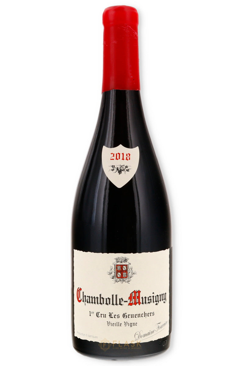Domaine Fourrier Les Gruenchers Vieilles Vignes Chambolle-Musigny Premier Cru 2018 - Flask Fine Wine & Whisky