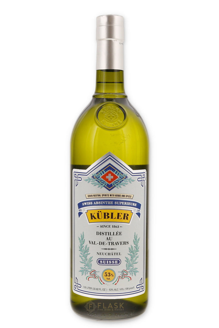 Kubler Swiss Absinthe 1 Liter - Flask Fine Wine & Whisky