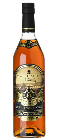 Calumet Farm 14 Year Old Bourbon Single Rack Black March 2006 - Flask Fine Wine & Whisky