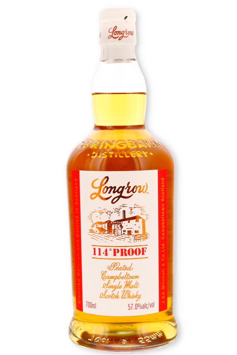Longrow Cask Strength Peated Campletown Single Malt Scotch 114 proof 2025 - Flask Fine Wine & Whisky