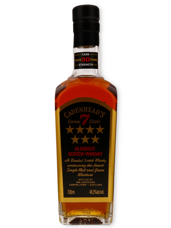 Cadenheads 30 Year Old 7 Star Cask Strength Blended Scotch Whisky - Flask Fine Wine & Whisky