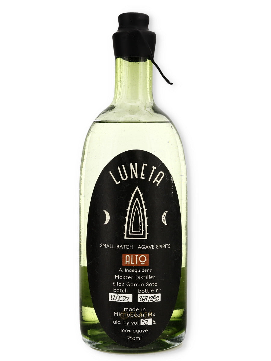 Luneta Small Batch Agave Spirits Alto 750ml - Flask Fine Wine & Whisky