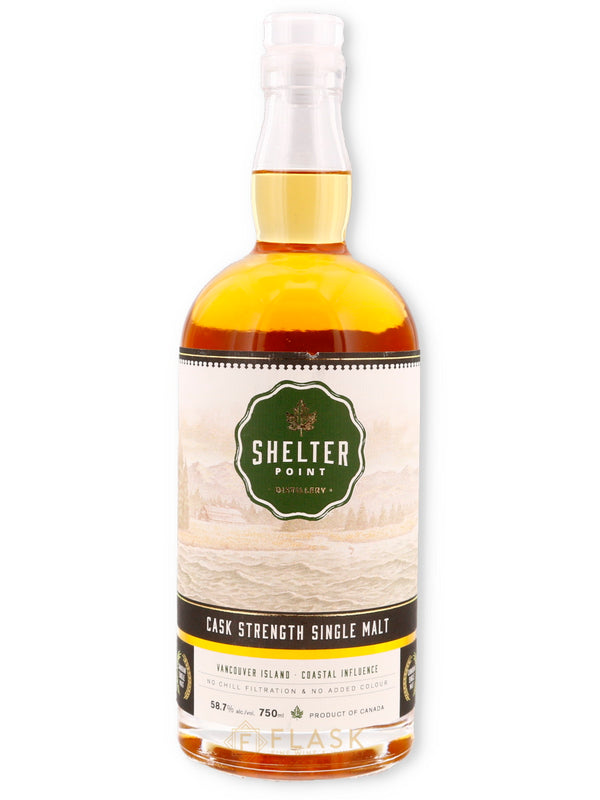 Shelter Point Distillery Cask Strength Single Malt Whisky - Flask Fine Wine & Whisky