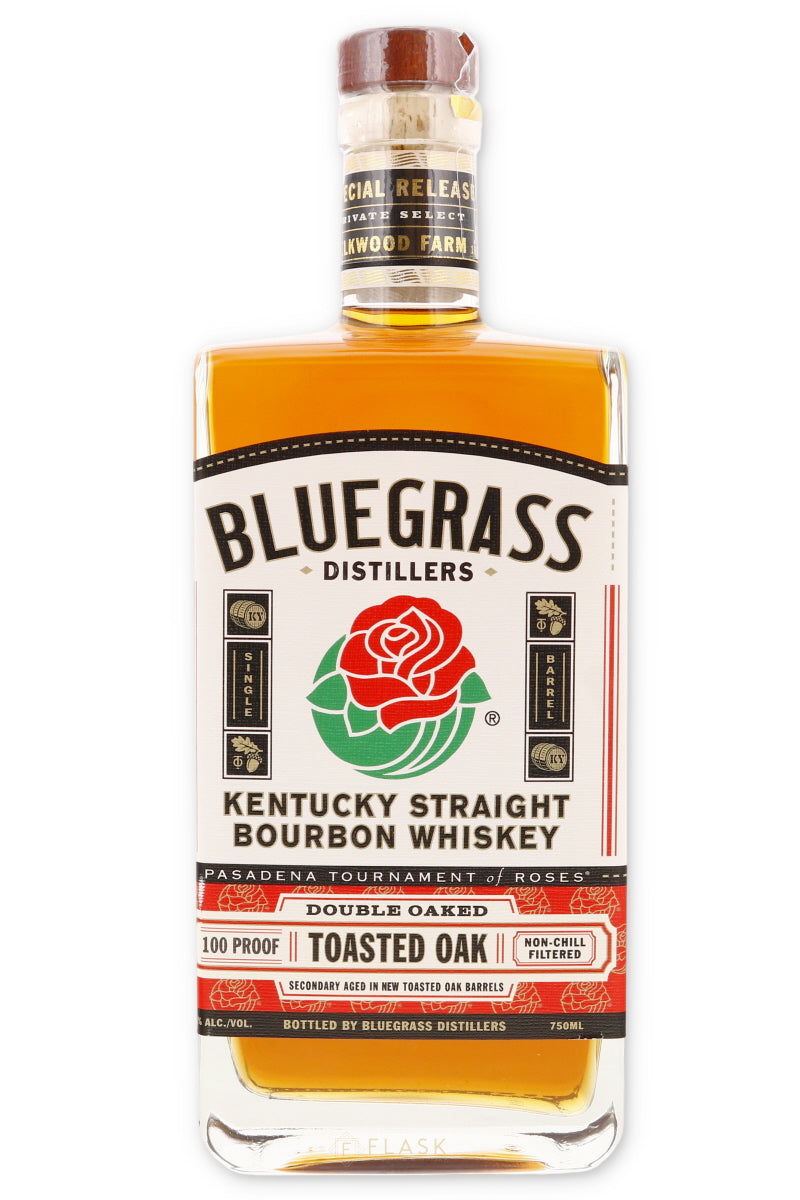 Bluegrass Distillers Small Batch Rose Bowl Edition Toasted Oak Kentucky Straight Bourbon Whiskey