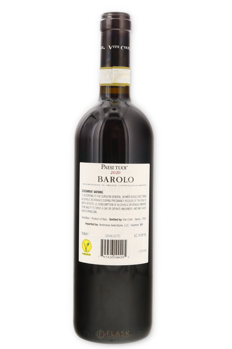 Vite Colte Paesi Tuoi Barolo 2020 | Flask Wines