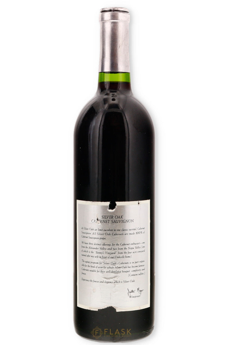 Silver Oak Alexander Valley Cabernet Sauvignon 1985 - Flask Fine Wine & Whisky