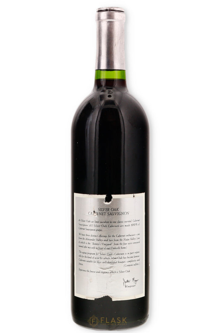Silver Oak Alexander Valley Cabernet Sauvignon 1985 - Flask Fine Wine & Whisky