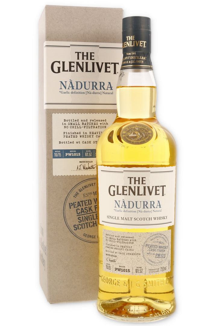 Glenlivet Nadurra Peated Cask 750ml - Flask Fine Wine & Whisky