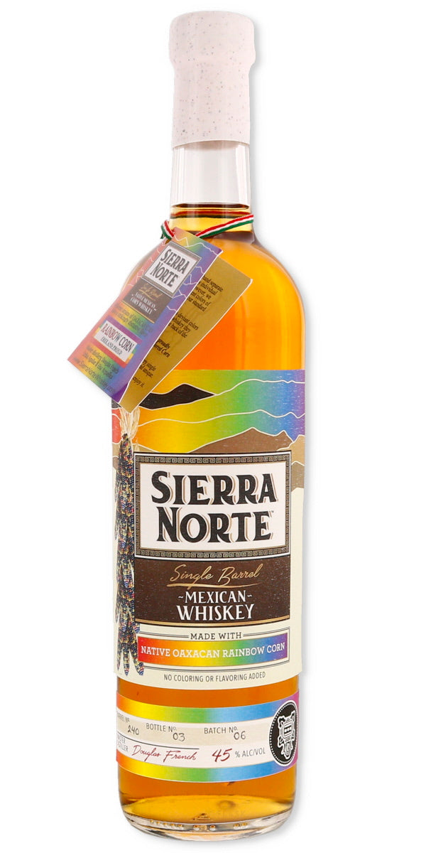 Sierra Norte Rainbow Single Barrel Corn Single Barrel Whiskey – Flask