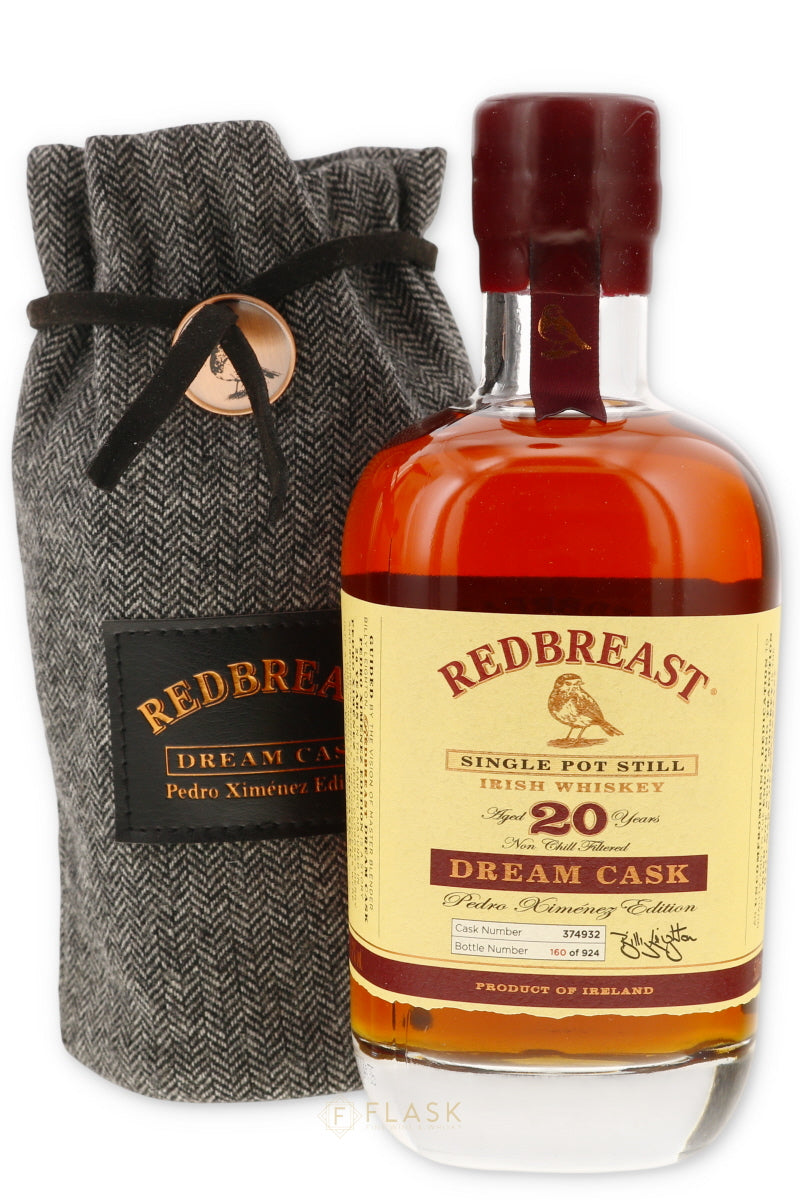 Redbreast Dream Cask Pedro Ximenez Edition 20 Year 500ml - Flask Fine Wine & Whisky