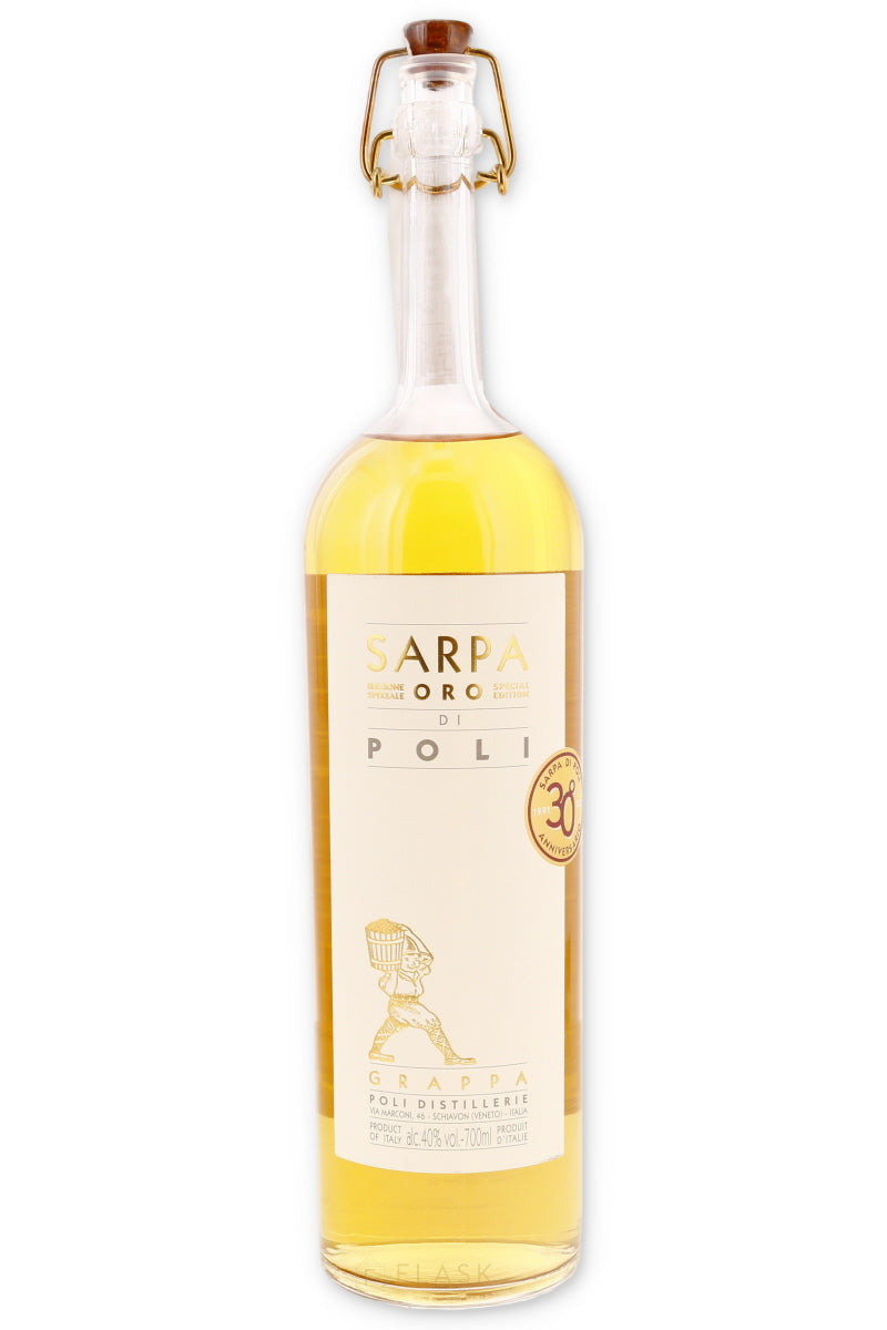Poli Sarpa Oro Grappa ポーリ サルパオーロ グラッパ Poli Sarpa Oro Grappa 700ml | Flask Wines