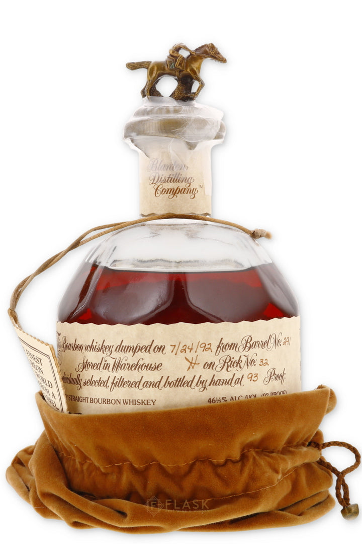Blantons Bourbon Bottled 7/24 1992  [Condition Note] - Flask Fine Wine & Whisky