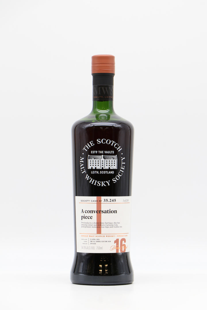 Glen Moray 2003 16 Year Old SMWS A Conversation Piece 35.245 54.9% - Flask Fine Wine & Whisky