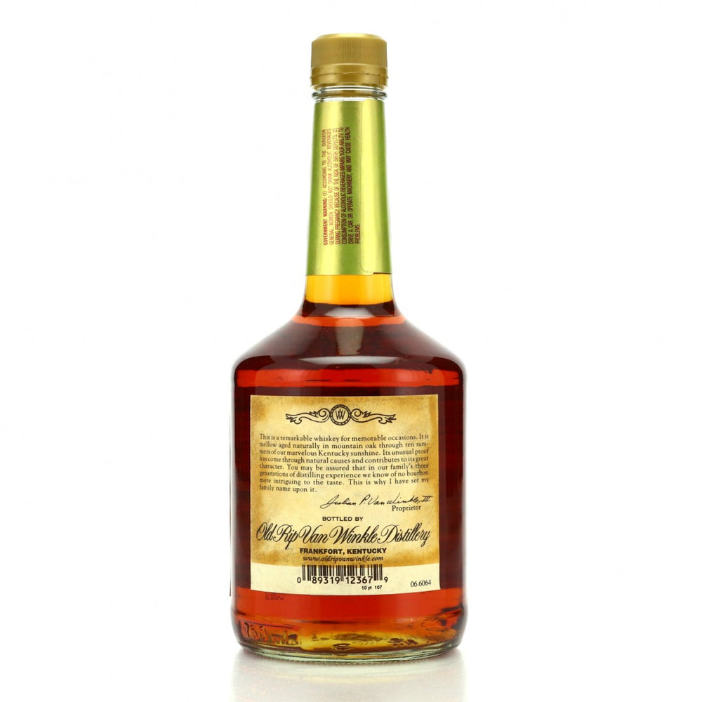 Van Winkle 10 Year Squat Bottle 107 Proof Frankfort / Stitzel Weller - Flask Fine Wine & Whisky