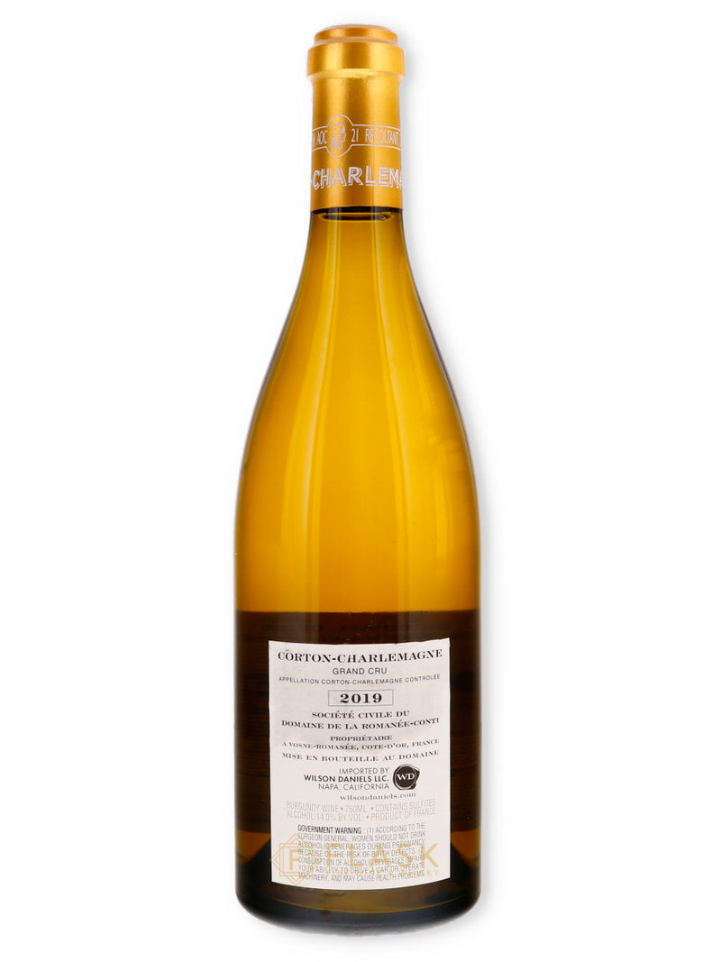 Domaine de la Romanee-Conti Corton-Charlemagne Grand Cru 2019 - Flask Fine Wine & Whisky