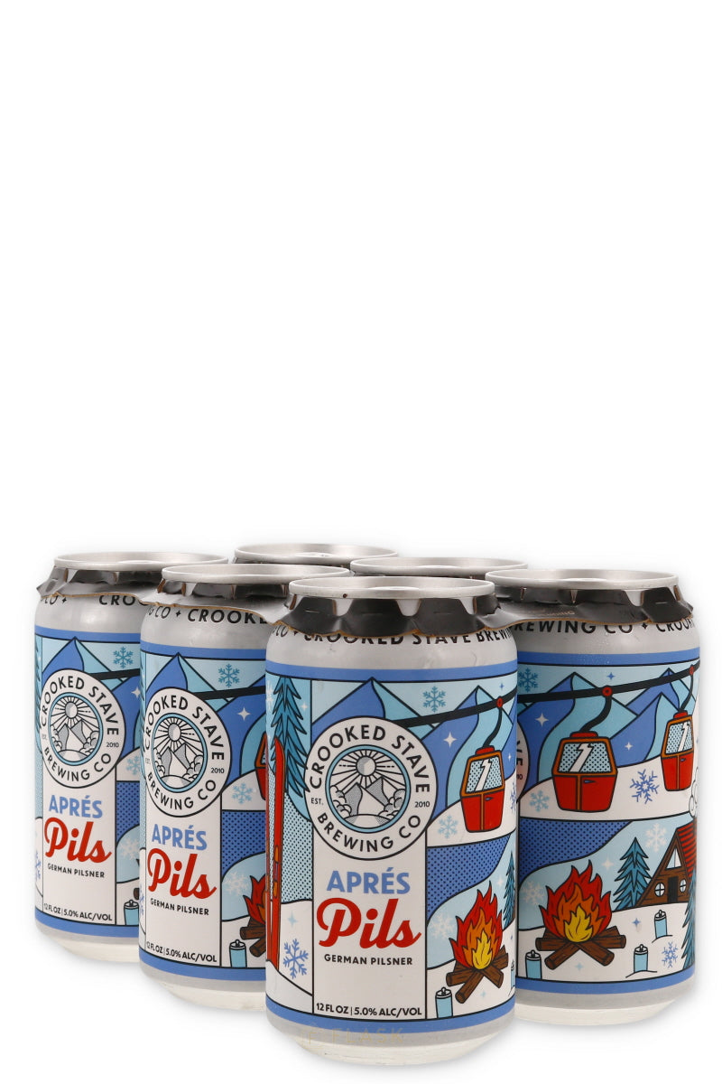 Crooked Stave Apres Pilsner 6pk 12oz can