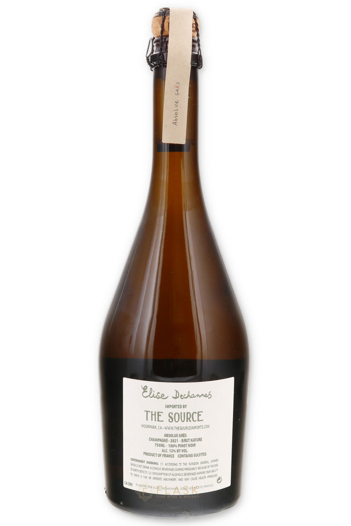 Dechannes Blanc de Noirs Absolue Gres Champagne 2021 - Flask Fine Wine & Whisky