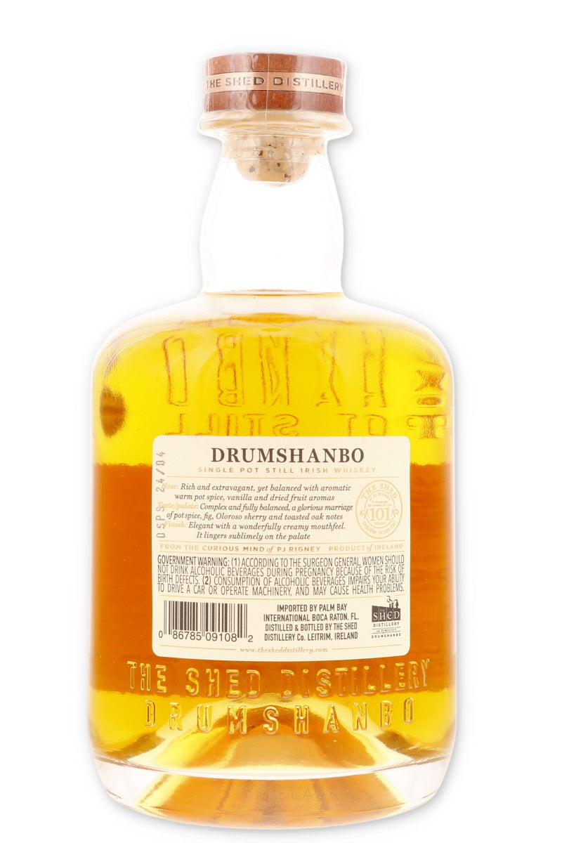Drumshanbo Single Pot Still Irish Whiskey 750ml - Flask Fine Wine & Whisky