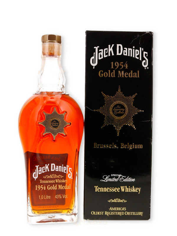 Jack Daniels 1954 Gold Medal Special Edition Tennessee Whiskey 1 Liter - Flask Fine Wine & Whisky