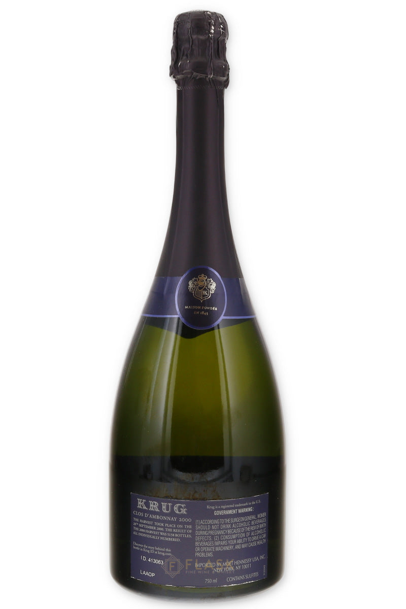 Krug Clos d'Ambonnay Blanc de Noir Champagne 2000