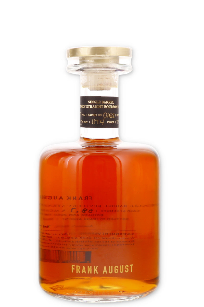 Frank August 7.9 Year Single Barrel Black Label Bourbon No. 152
